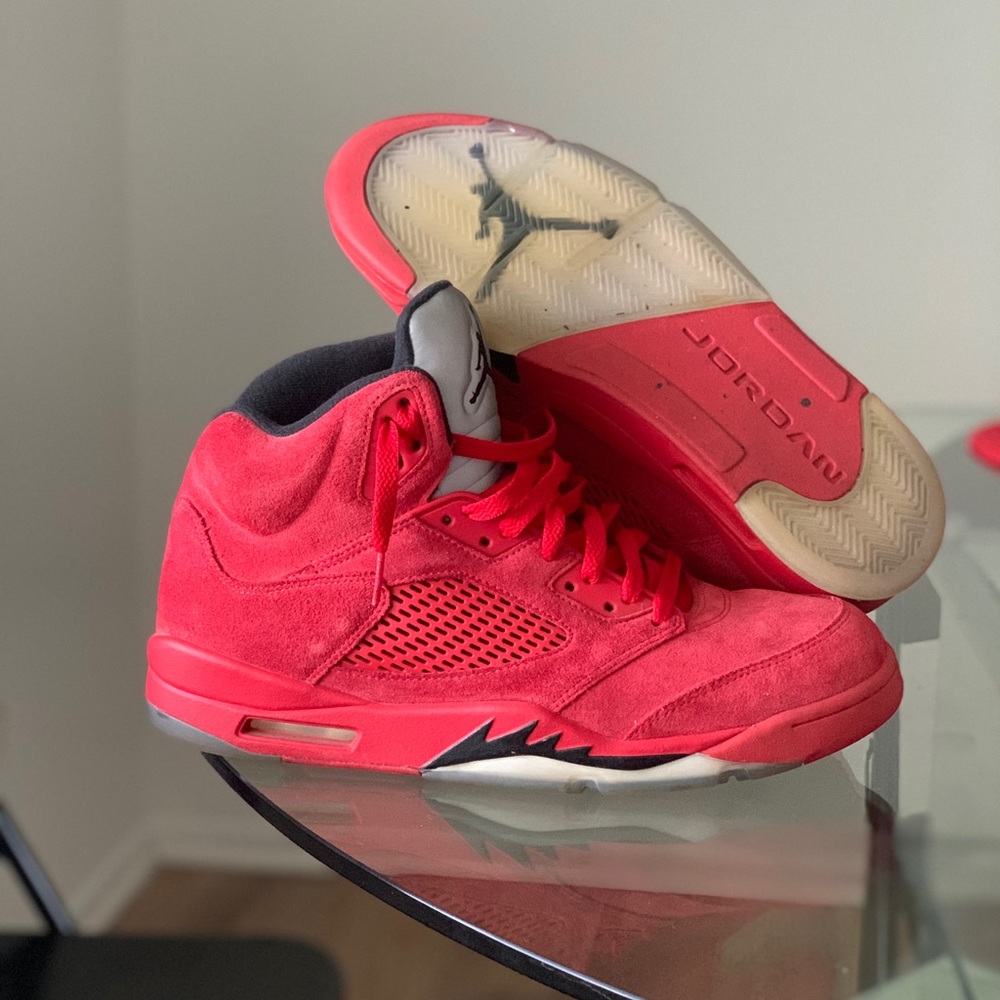Jordan retro 5 “Red suede” SOLD